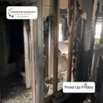 A home badly burned in a house fire caused by a hoverboard battery exploding - Independent Restoration Services - Built On Service